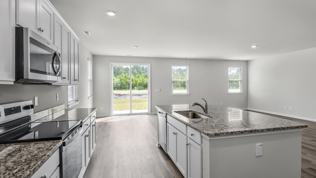 Furnished interior view inside a new home in Magnolia Ridge at Blake Farm, Wilmington (Image 7).
