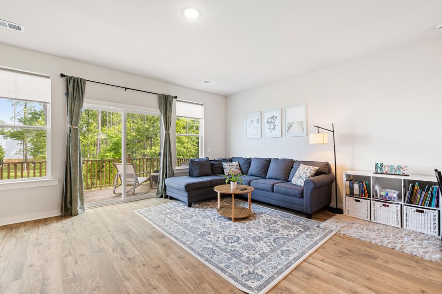 Furnished interior view inside a new home in , Hanahan (Image 29). Furnished interior view inside a new home in , Hanahan (Image 29).