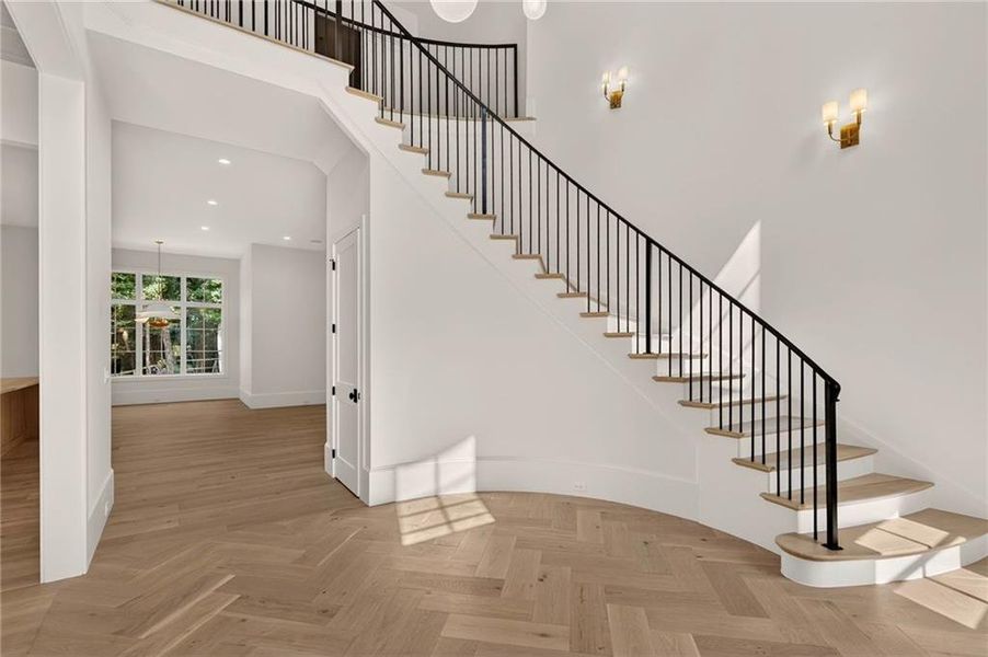 Spacious, unfurnished interior of a new home in , Atlanta (Image 66). Spacious, unfurnished interior of a new home in , Atlanta (Image 66).