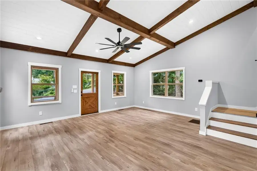 Spacious, unfurnished interior of a new home in , Morganton (Image 32).