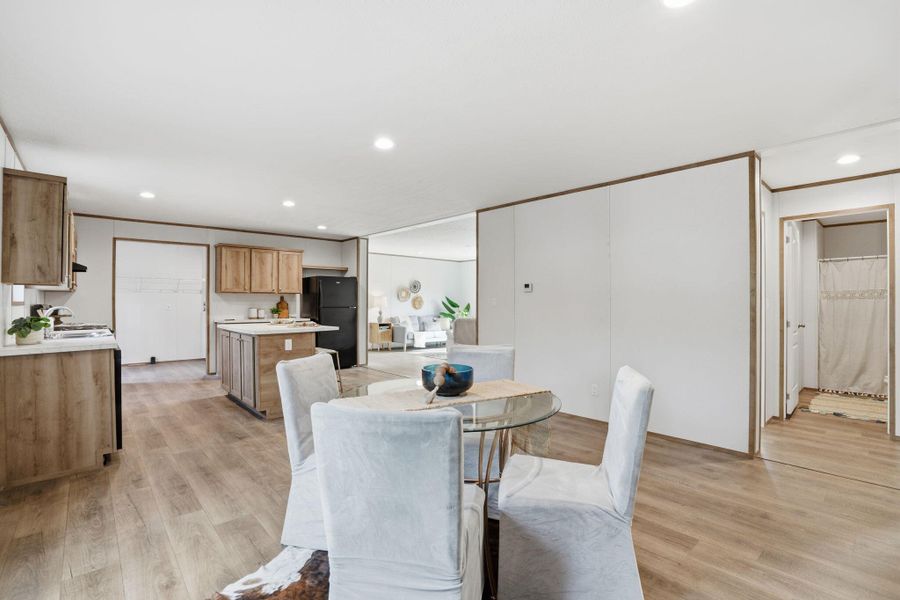 Furnished interior view inside a new home in , St. Stephen (Image 11).