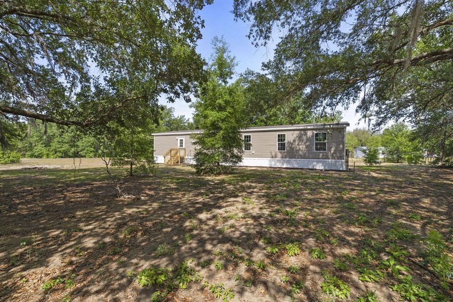Exterior Back yard