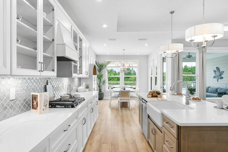Representative furnished interior of a home built from the Ivy by Fischer Homes in Pickens Bluff, Dallas (Image 13).