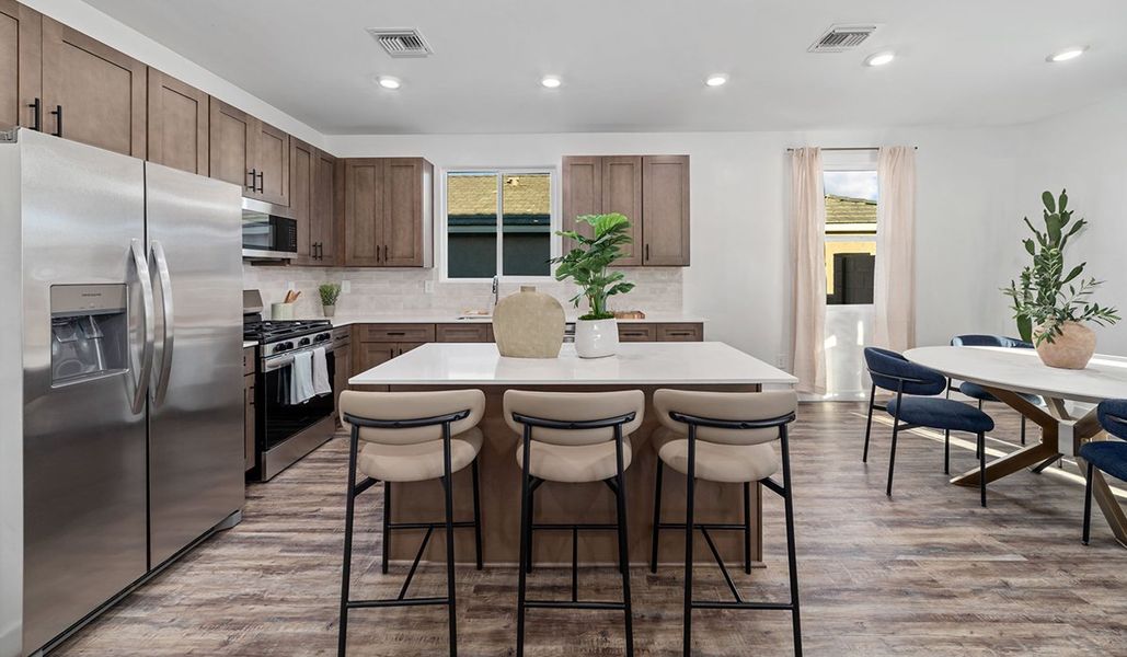 Representative furnished interior of a home built from the Mariposa - C40M by D.R. Horton in Entrada Del Toro at Rancho Sahuarita, Sahuarita (Image 12).