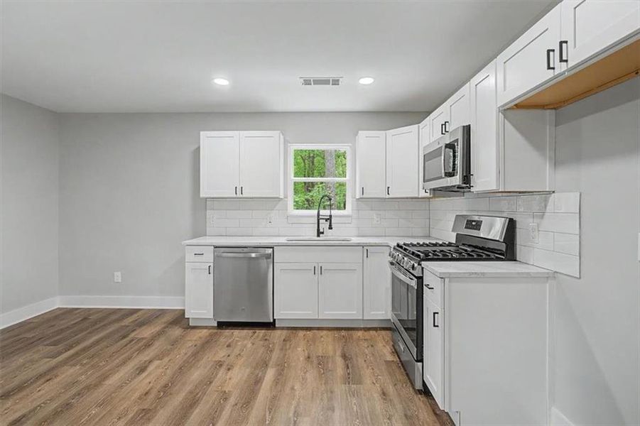 Furnished interior view inside a new home in , Emerson (Image 8).