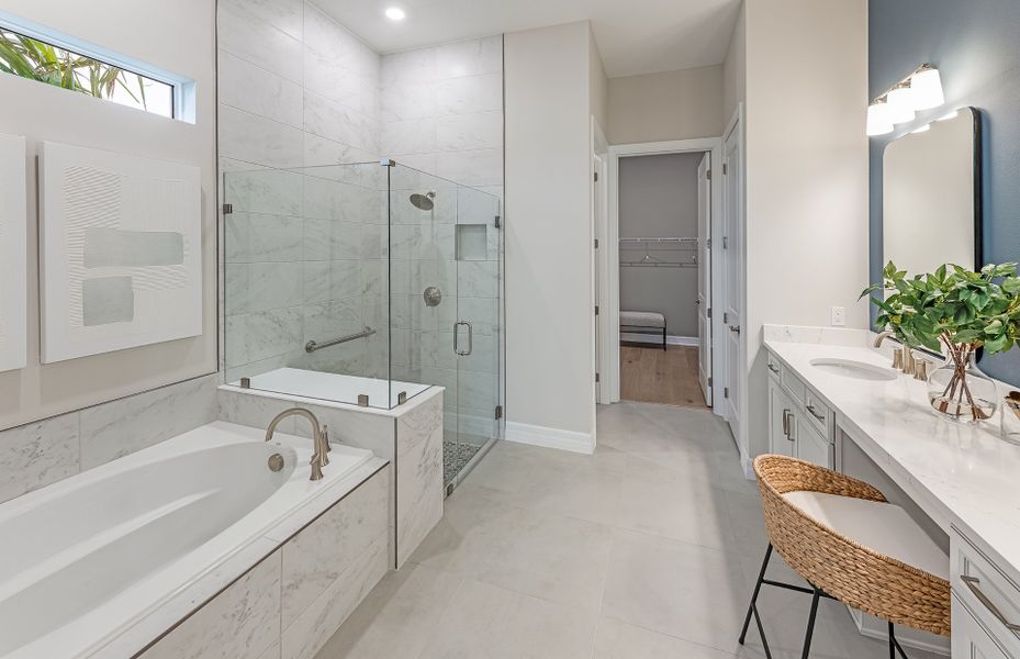 Owner's Bathroom with Optional Tub and Walk-In Sho