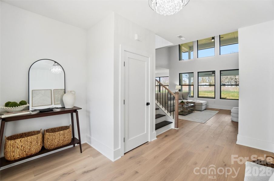 Furnished interior view inside a new home in , Mooresville (Image 5).