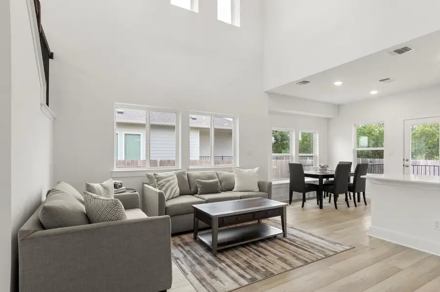 Furnished interior view inside a new home in Grande Estates, Bertram (Image 7). Furnished interior view inside a new home in Grande Estates, Bertram (Image 7).