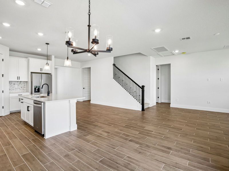 Spacious, unfurnished interior of a new home in Magnolia Bay - Reserve Series, Nokomis (Image 13).