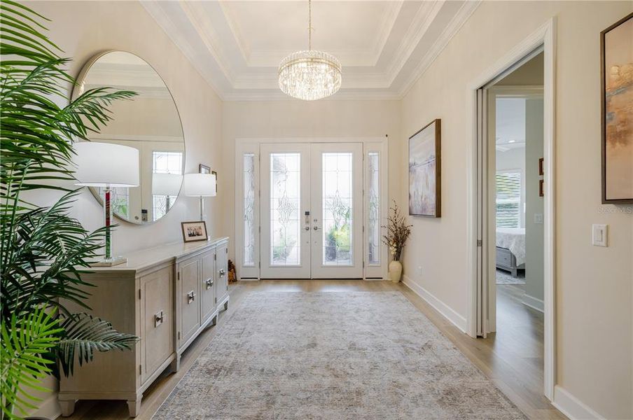 Furnished interior view inside a new home in , Fort Myers (Image 25).