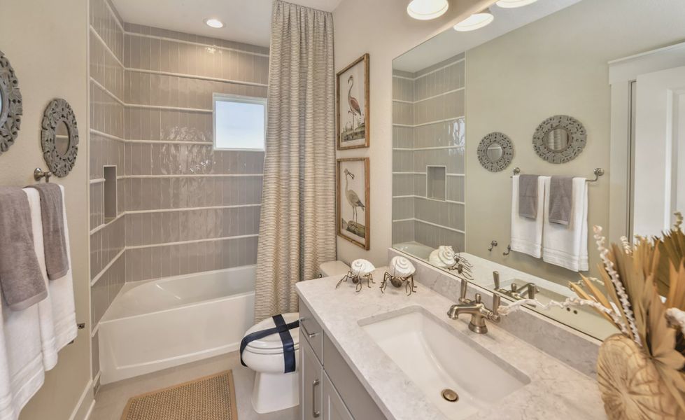 Furnished interior view inside a new home in Seven Pines, Jacksonville (Image 29).