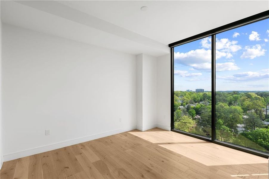 Spacious, unfurnished interior of a new home in The Dillon Buckhead, Atlanta (Image 33).