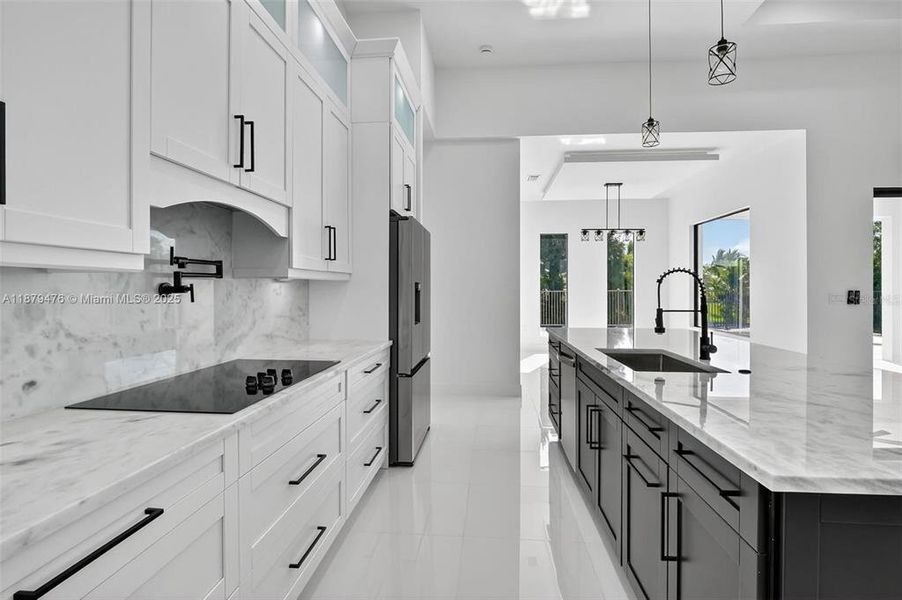 Furnished interior view inside a new home in , Cape Coral (Image 30).