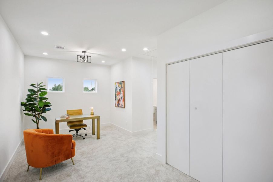 Furnished interior view inside a new home in , Houston (Image 7). Furnished interior view inside a new home in , Houston (Image 7).