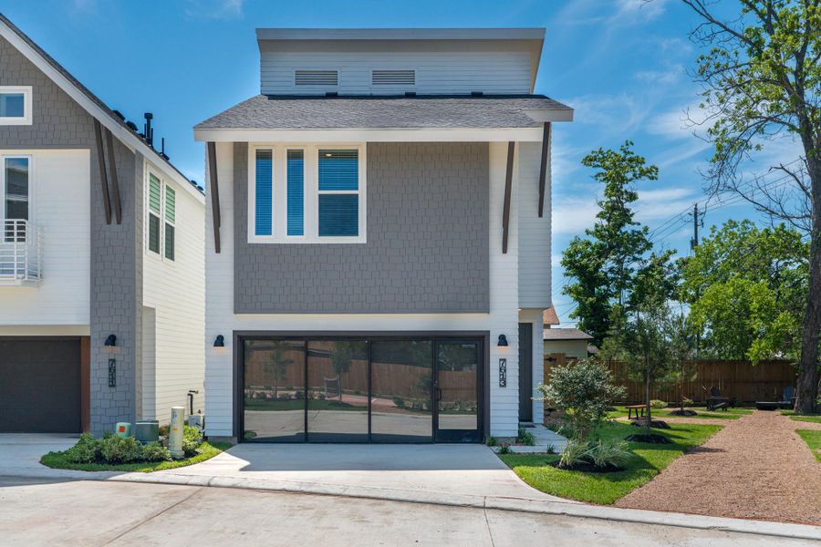 Front exterior of a new home in , Houston, TX, highlighting curb appeal (Image 2). Front exterior of a new home in , Houston, TX, highlighting curb appeal (Image 2).