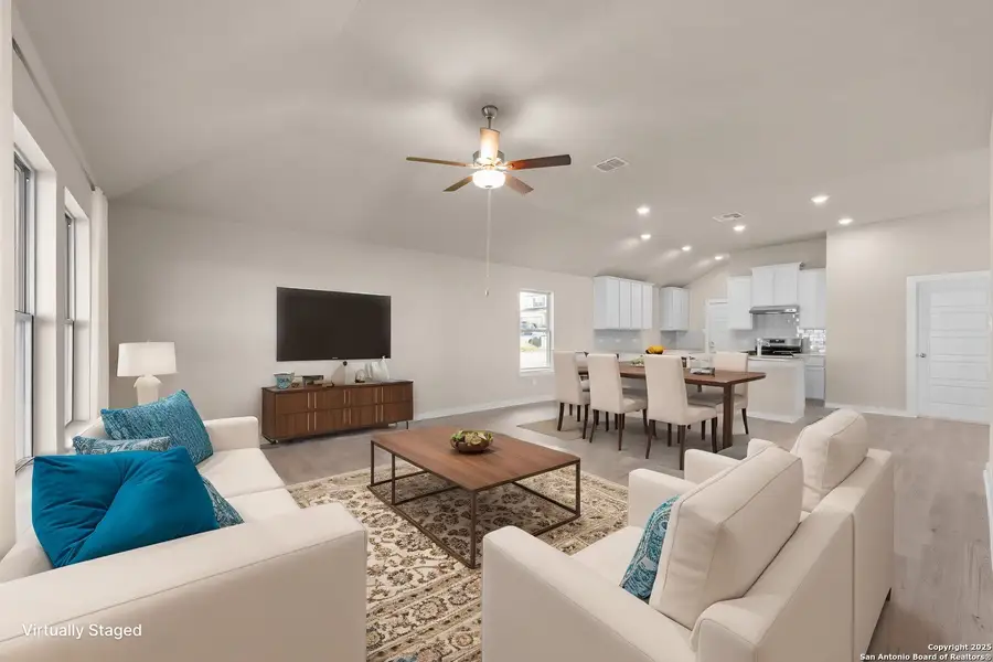 Furnished interior view inside a new home in Agave, San Antonio (Image 13).