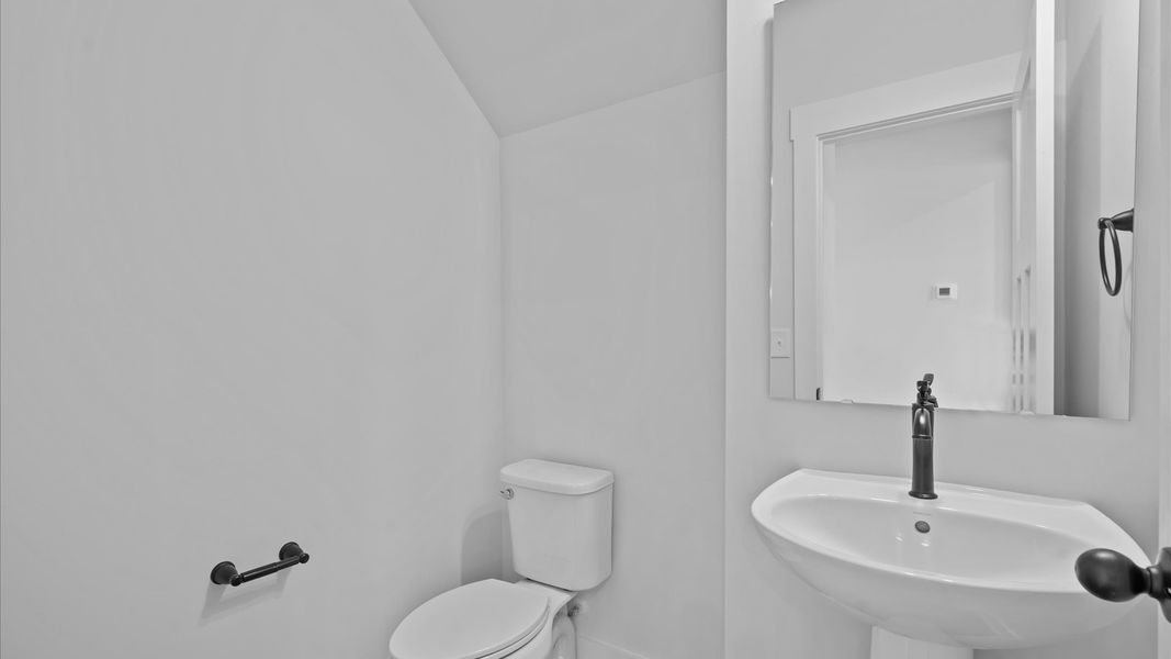 Furnished interior view inside a new home in Kayfield at Midway, Anderson (Image 7).