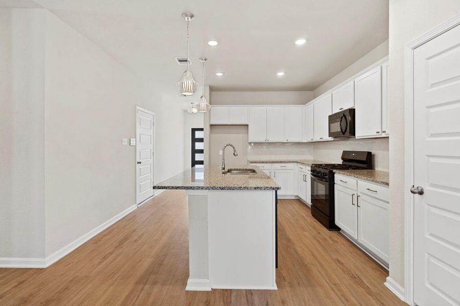 Furnished interior view inside a new home in Jones Creek Reserve, Richmond (Image 5).