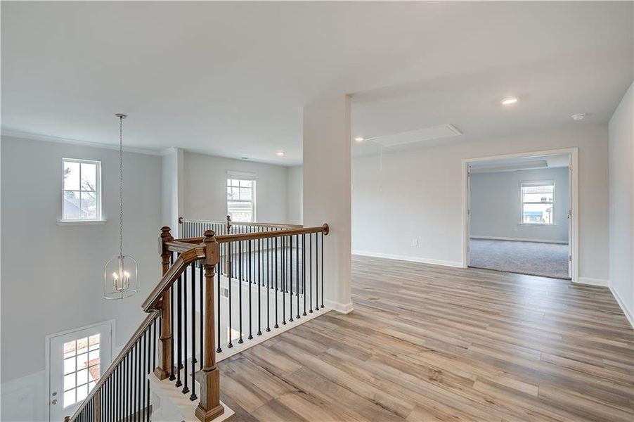 Spacious, unfurnished interior of a new home in Cambria at Traditions, Hampton (Image 28).