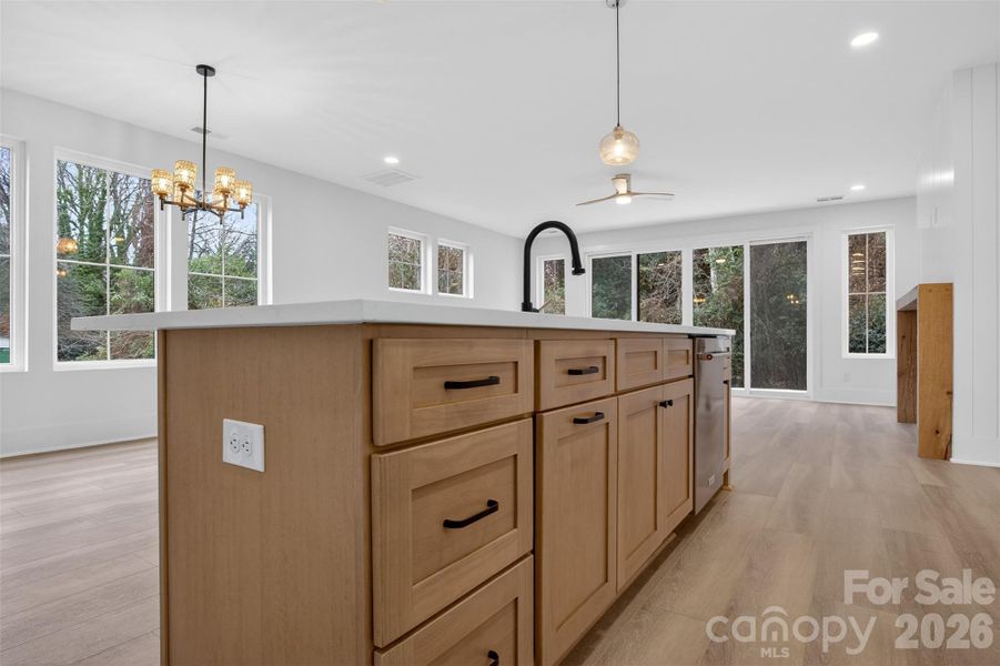 Furnished interior view inside a new home in , Charlotte (Image 3). Furnished interior view inside a new home in , Charlotte (Image 3).