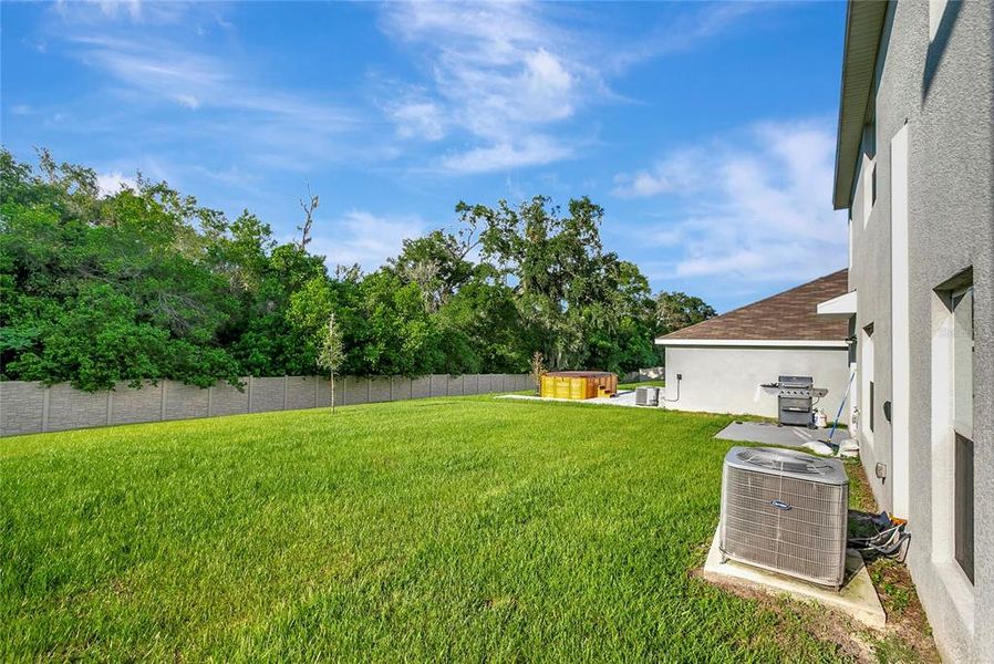 Exterior details and patio area of a home in , Tampa (Image 25). Exterior details and patio area of a home in , Tampa (Image 25).