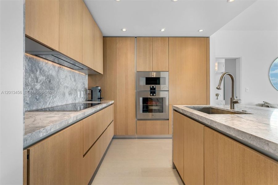 Furnished interior view inside a new home in , Miami Beach (Image 6).