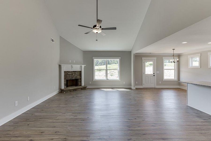 Spacious, unfurnished interior of a new home in , Hartwell (Image 26). Spacious, unfurnished interior of a new home in , Hartwell (Image 26).