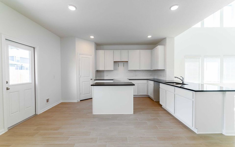 Furnished interior view inside a new home in Swenson Heights, Seguin (Image 4).
