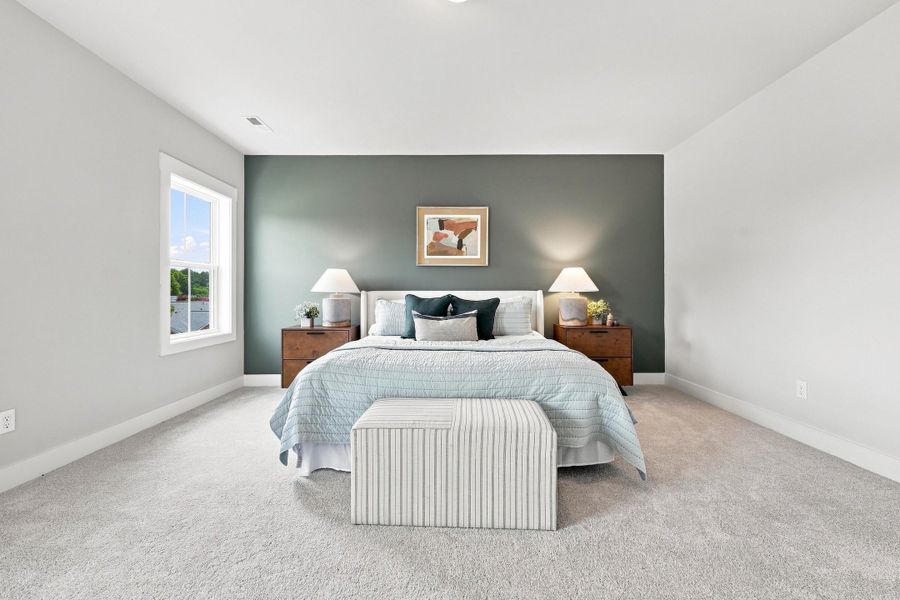 Furnished interior view inside a new home in Golden Gate, High Point (Image 6).