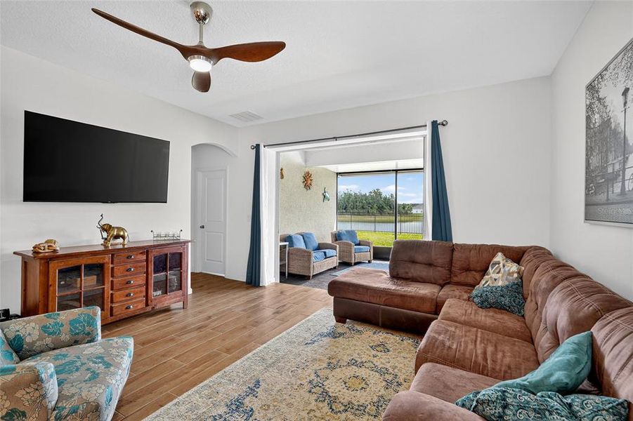 Furnished interior view inside a new home in , Deland (Image 13). Furnished interior view inside a new home in , Deland (Image 13).