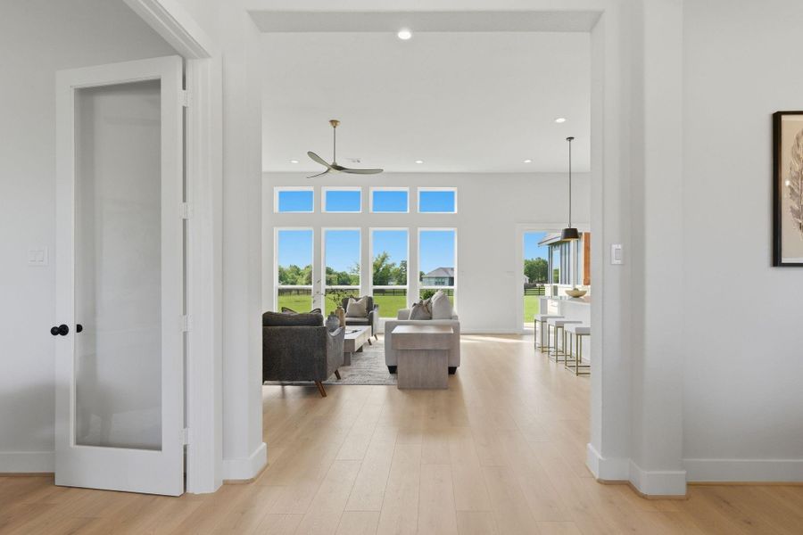 Furnished interior view inside a new home in , Montgomery (Image 34).