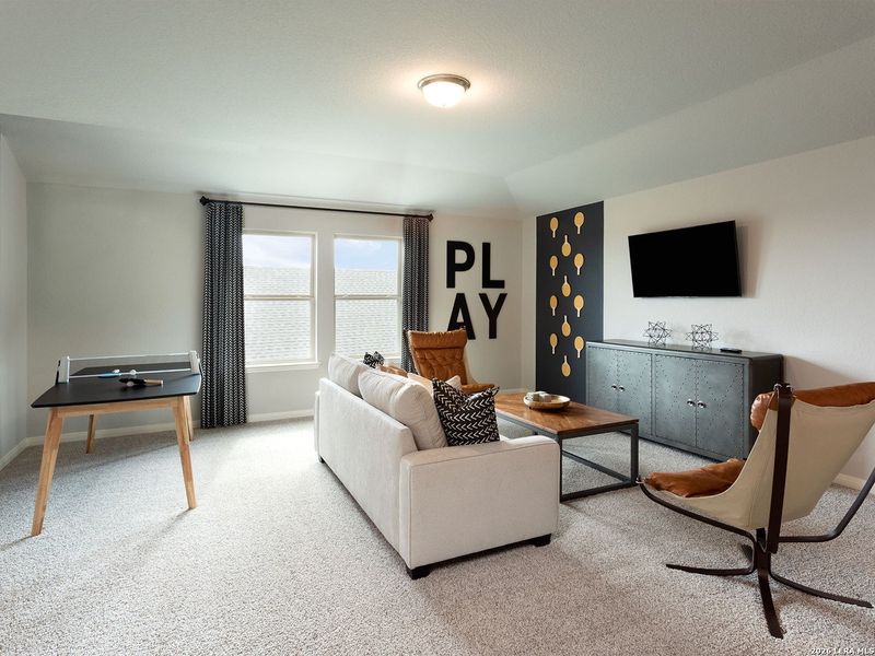 Furnished interior view inside a new home in , San Antonio (Image 5).