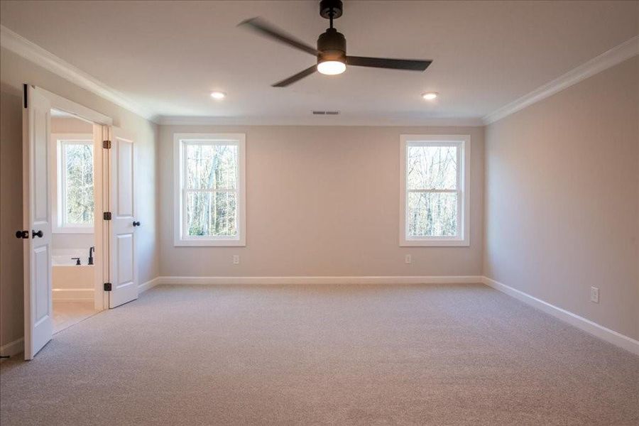 Spacious, unfurnished interior of a new home in Autumn Brook, Canton (Image 60).