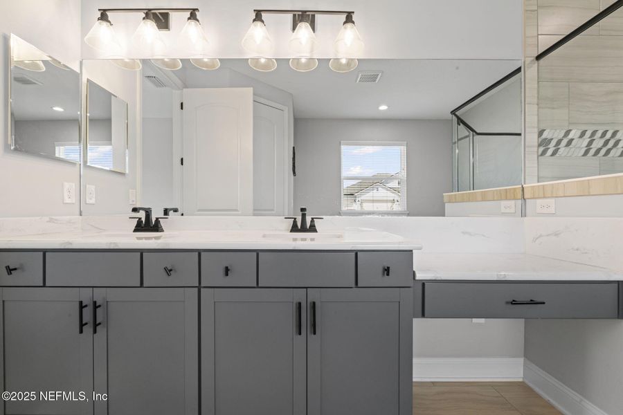 Furnished interior view inside a new home in Courtney Oaks in SilverLeaf, St. Augustine (Image 8). Furnished interior view inside a new home in Courtney Oaks in SilverLeaf, St. Augustine (Image 8).