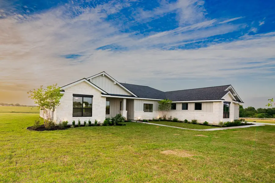 Representative exterior photo of a completed home built from the Seguin by Steve Klein Custom Builder in Escalera Ranch 1833, Victoria, TX (Image 2). Representative exterior photo of a completed home built from the Seguin by Steve Klein Custom Builder in Escalera Ranch 1833, Victoria, TX (Image 2).