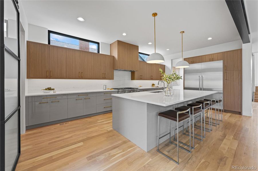 Furnished interior view inside a new home in , Denver (Image 6).