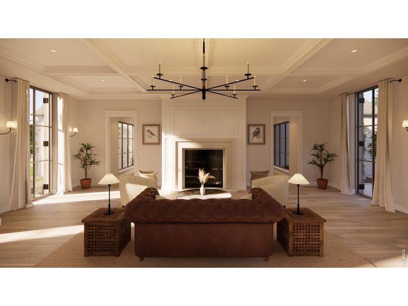 Furnished interior view inside a new home in , Fort Collins (Image 27).
