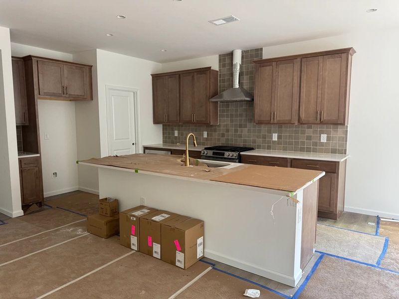 In-progress construction of a new home in The Point, Rolesville, NC (Image 18).
