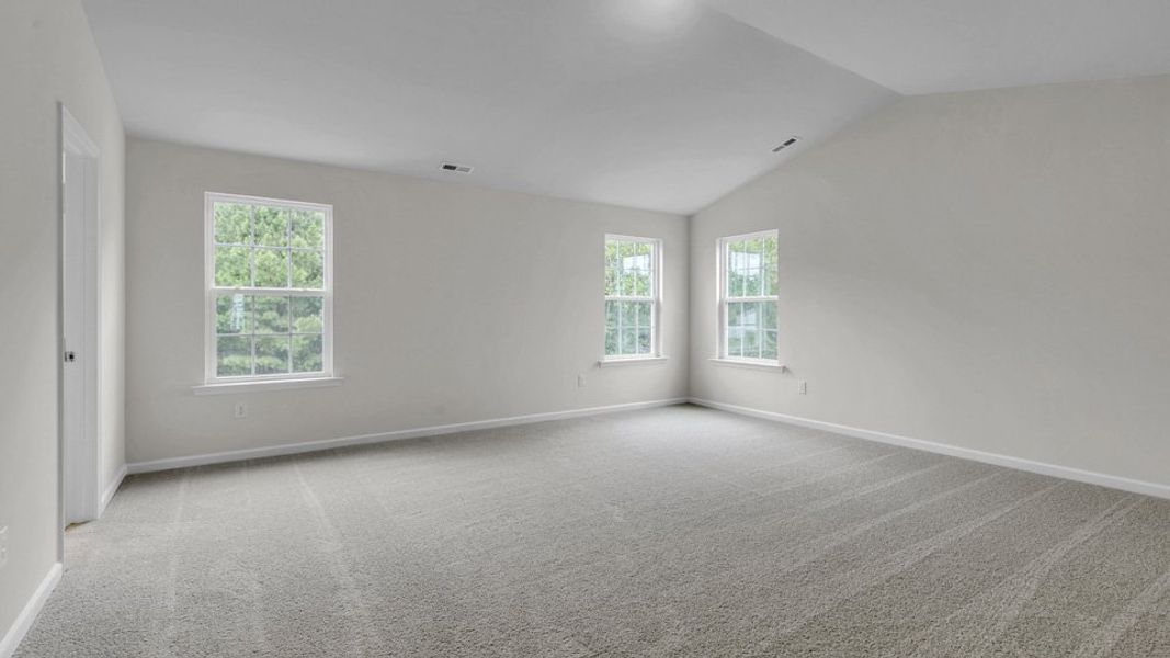 Representative unfurnished interior of a home built from the WILMINGTON by D.R. Horton in North Gate, Vass (Image 35).