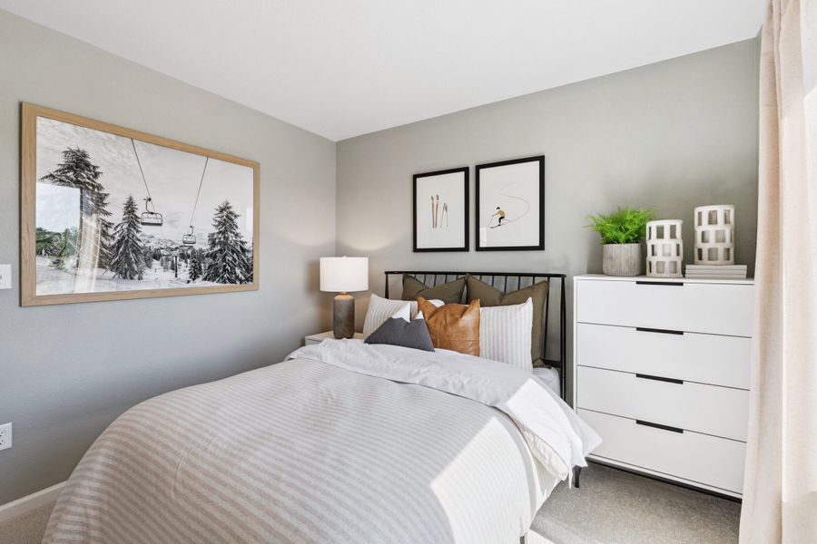 Representative furnished interior of a home built from the Jansen by Landsea Homes in Cherry Meadows, Brighton (Image 56).