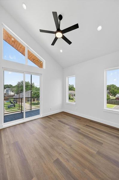 Spacious, unfurnished interior of a new home in , Dallas (Image 32).