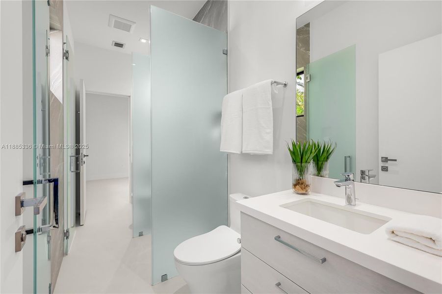 Furnished interior view inside a new home in , Miami Shores (Image 8).