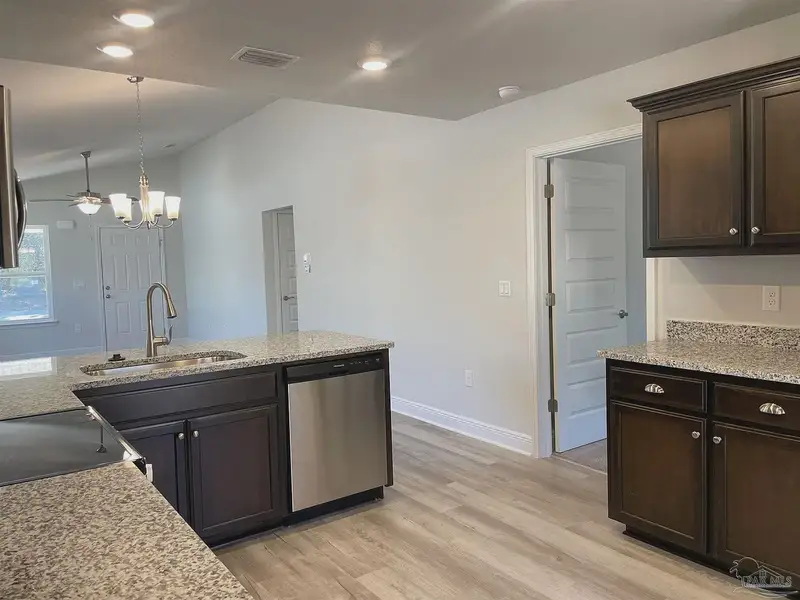 Furnished interior view inside a new home in Turtle Creek, Cantonment (Image 5).