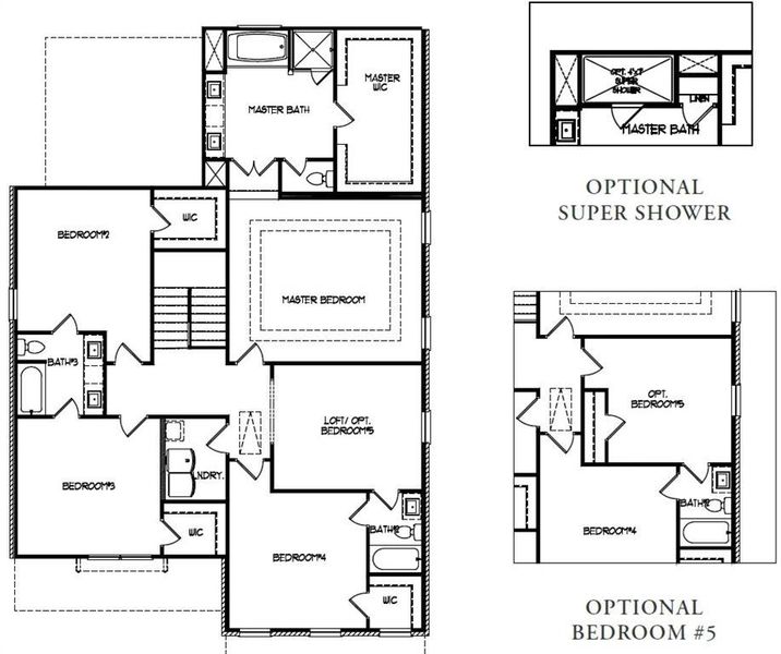 2D floor plan layout of this home in , Hoschton, GA (Image 3). 2D floor plan layout of this home in , Hoschton, GA (Image 3).