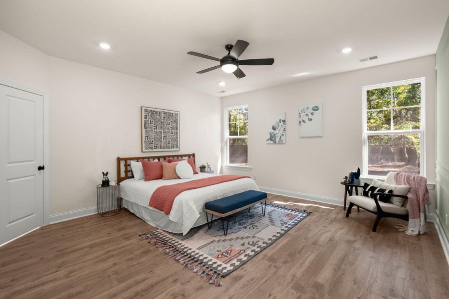 Furnished interior view inside a new home in , Hollywood (Image 9).