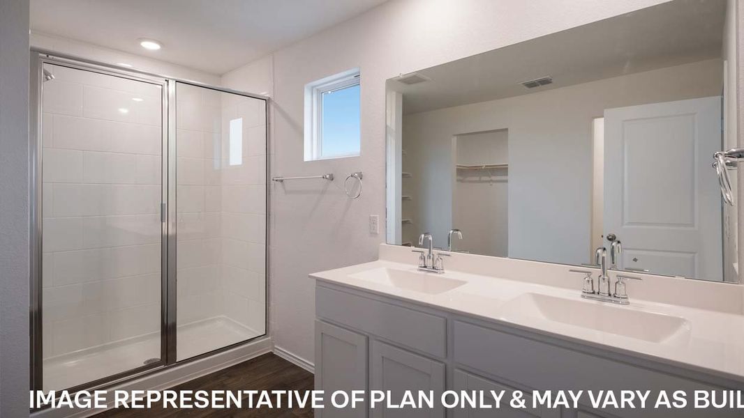 Furnished interior view inside a new home in Palomino, Manor (Image 8).