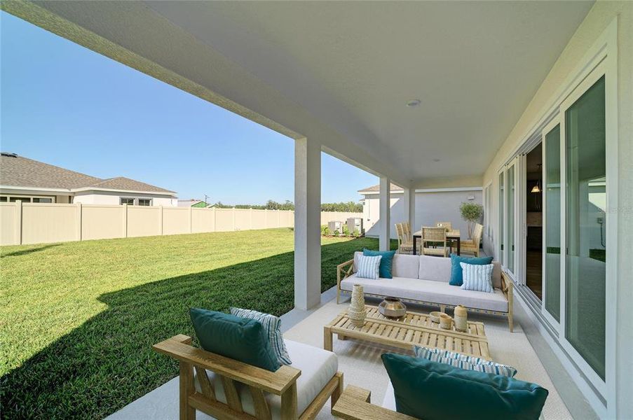 Exterior details and patio area of a home in Pasadena Woods, Pasadena Hills (Image 29).