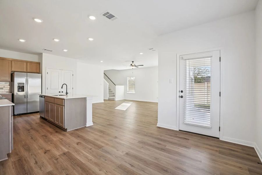 Spacious, unfurnished interior of a new home in Village At Manor Commons, Manor (Image 18). Spacious, unfurnished interior of a new home in Village At Manor Commons, Manor (Image 18).