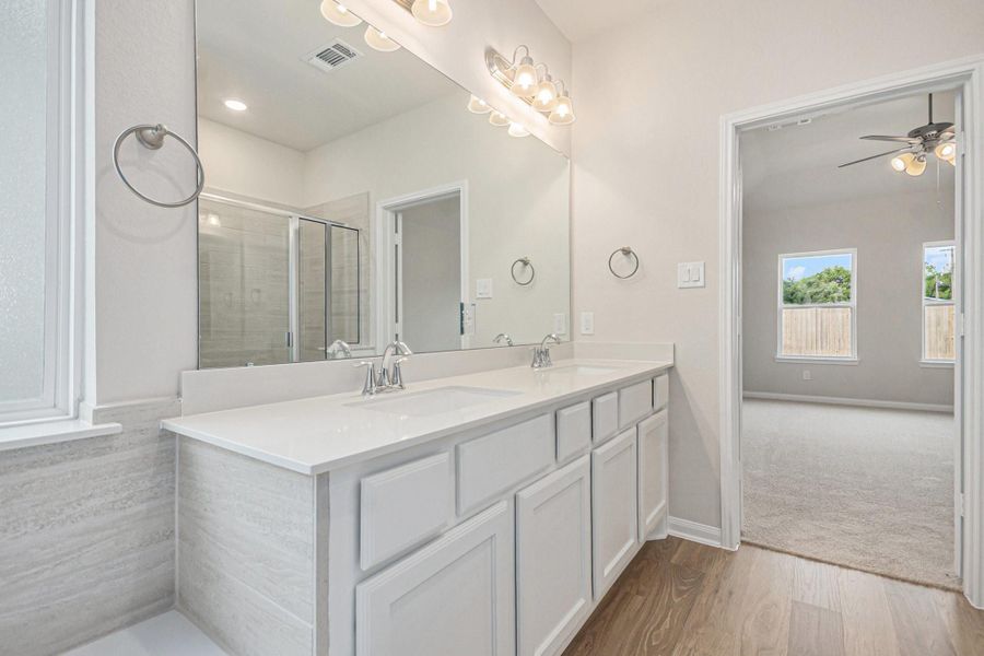 Furnished interior view inside a new home in , Bay City (Image 5). Furnished interior view inside a new home in , Bay City (Image 5).