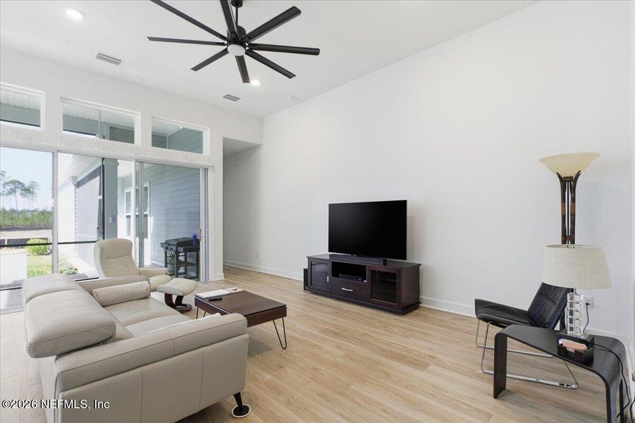 Furnished interior view inside a new home in Seven Pines 50' Rear Entry, Jacksonville (Image 12). Furnished interior view inside a new home in Seven Pines 50' Rear Entry, Jacksonville (Image 12).